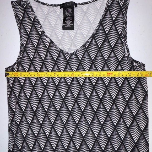 Design History Black and White Asymmetrical Dress - Picture 5 of 10